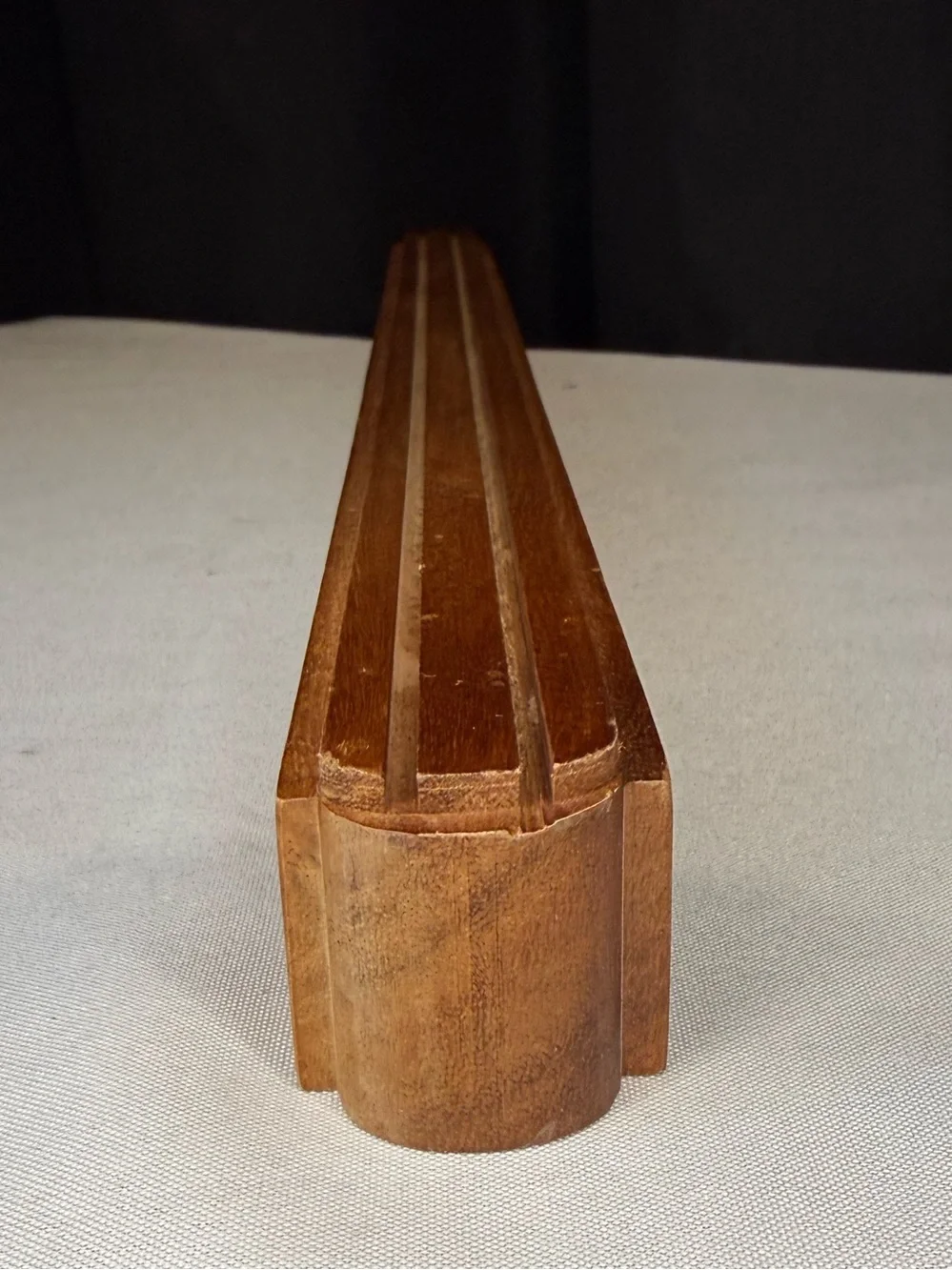 Hearth & Hand Wood Card Display Shelf- Natural Brown